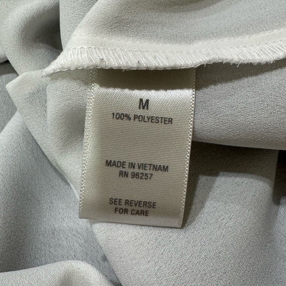 dressbarn Black Geometric Overlay Tank with White Underlayer - Picture 4 of 5